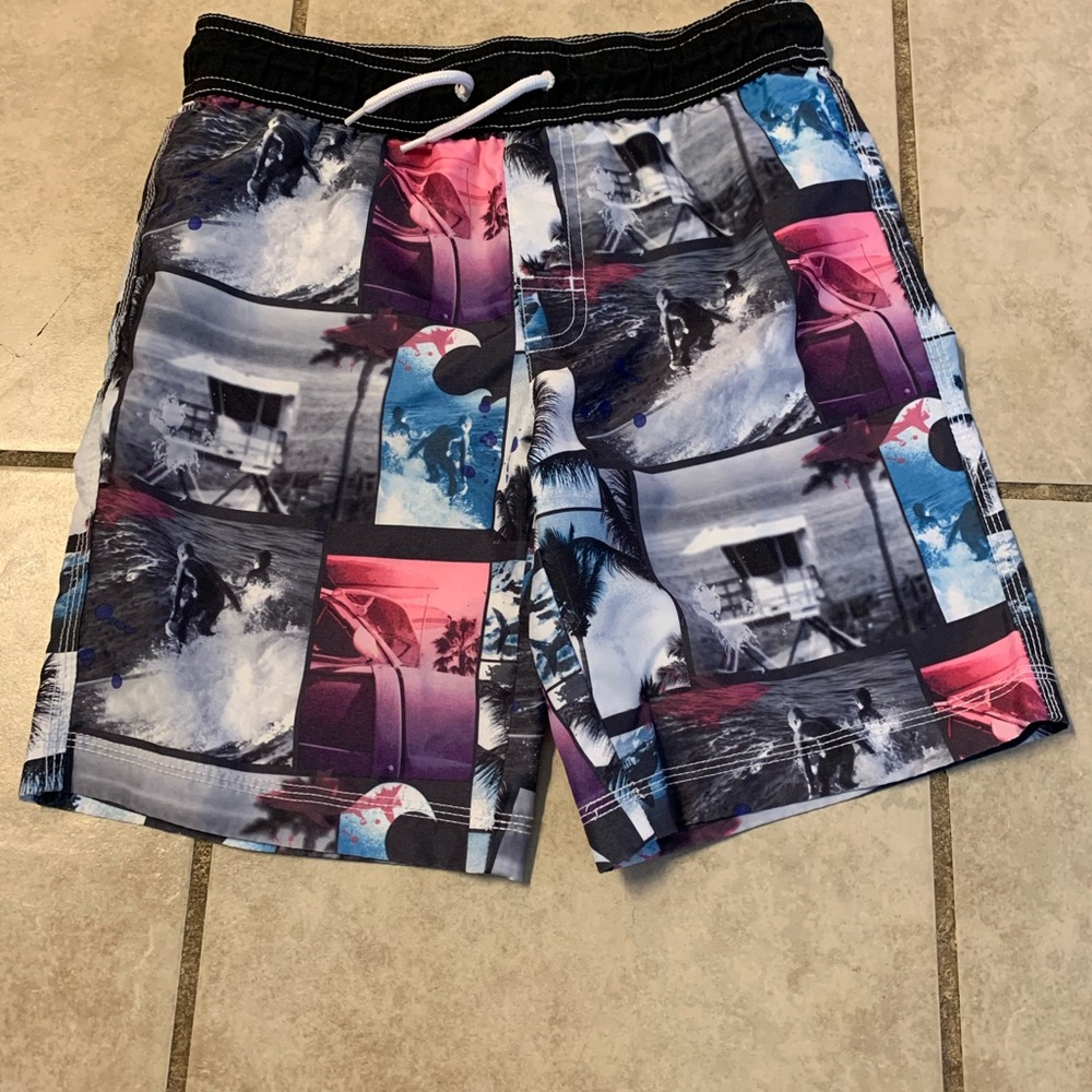 Boys surfing bathing suit